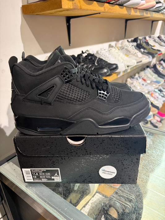 Jordan 4 Black Cat 2025 UK 10.5