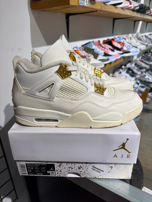 Air Jordan 4 Metallic Gold (W) UK 9