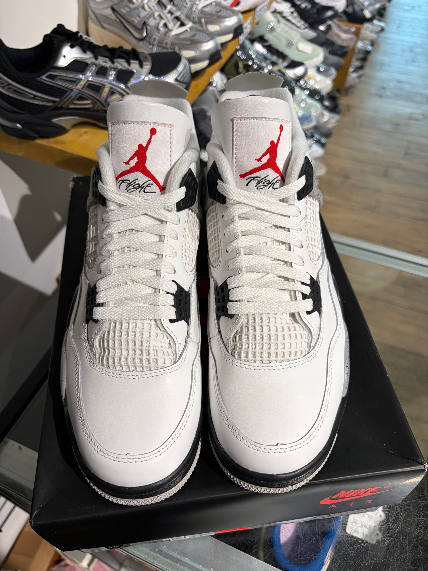 Jordan 4 White Cement UK 9.5 #229