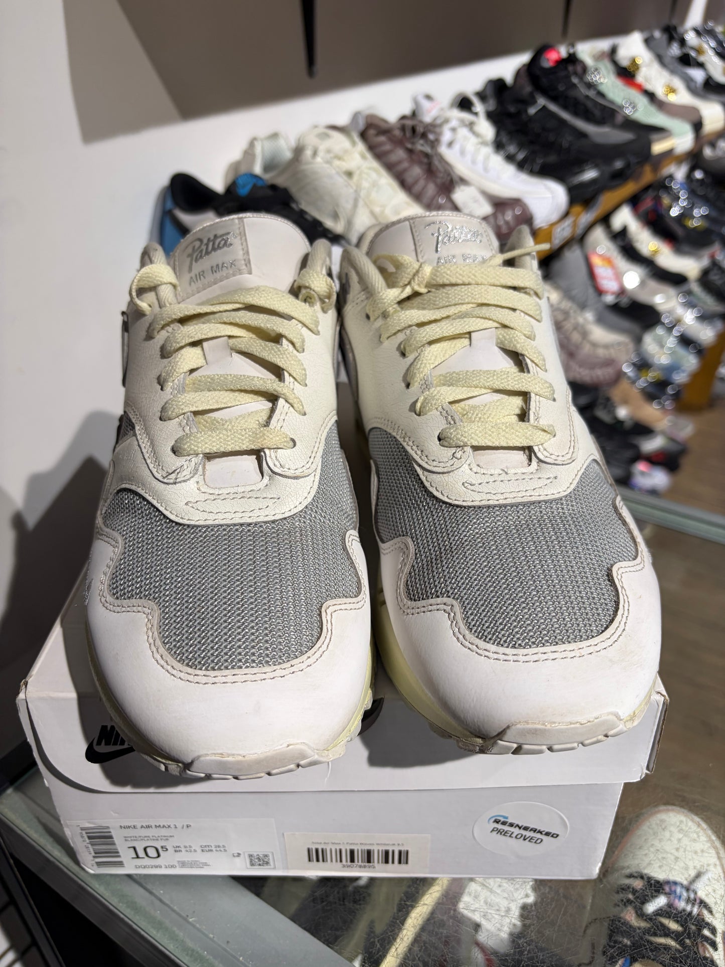 Nike Air Max 1 x Patta White UK 9.5 #54