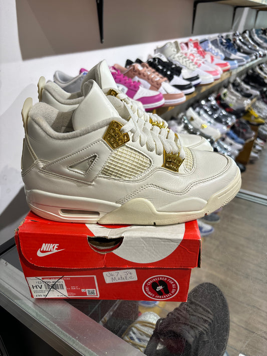 Jordan 4 Metallic Gold (W) UK 7