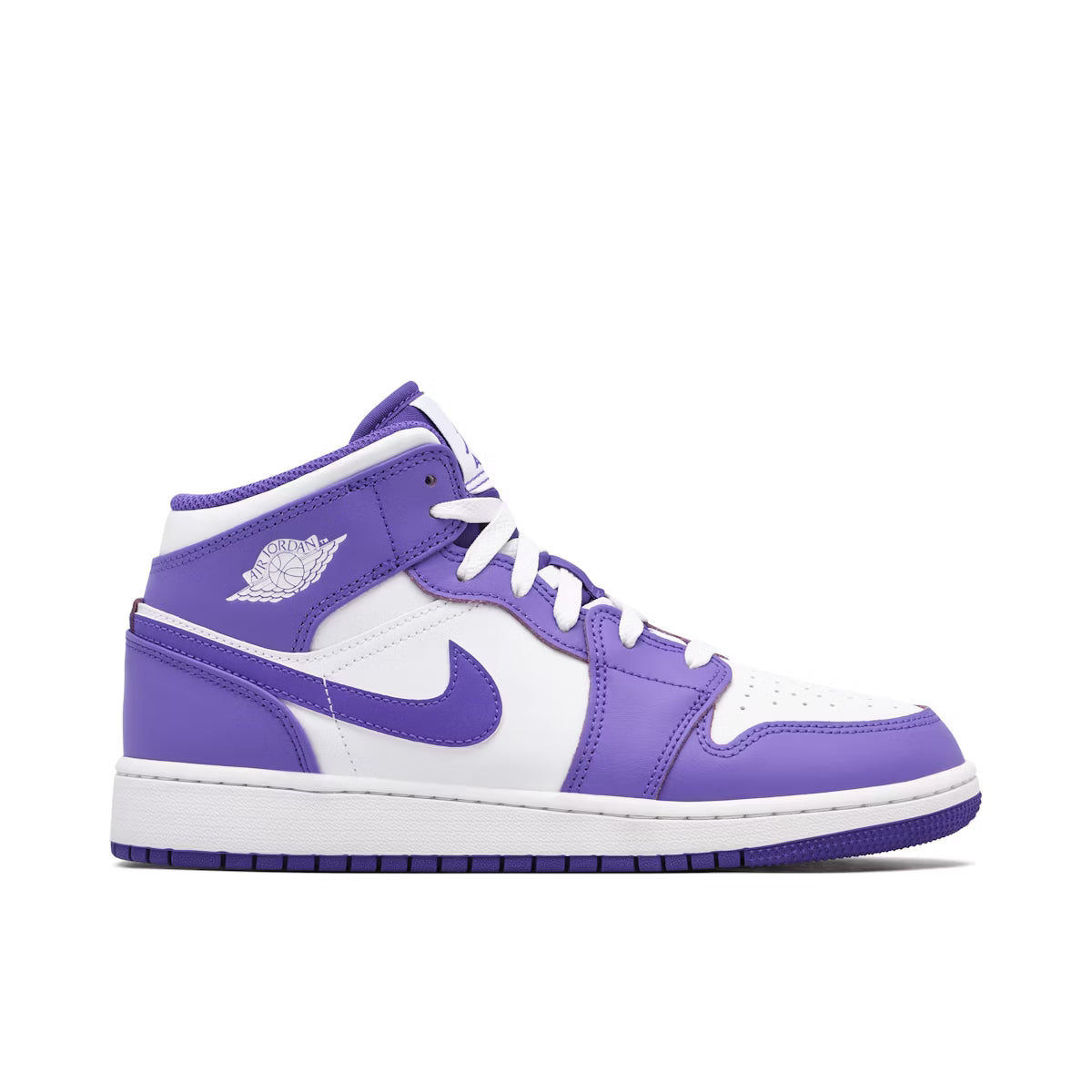 Air Jordan 1 Mid Purple Venom (GS)