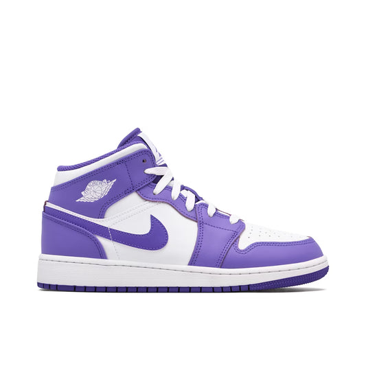 Air Jordan 1 Mid Purple Venom (GS)