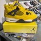 Jordan 4 Lightning UK 7.5 #145