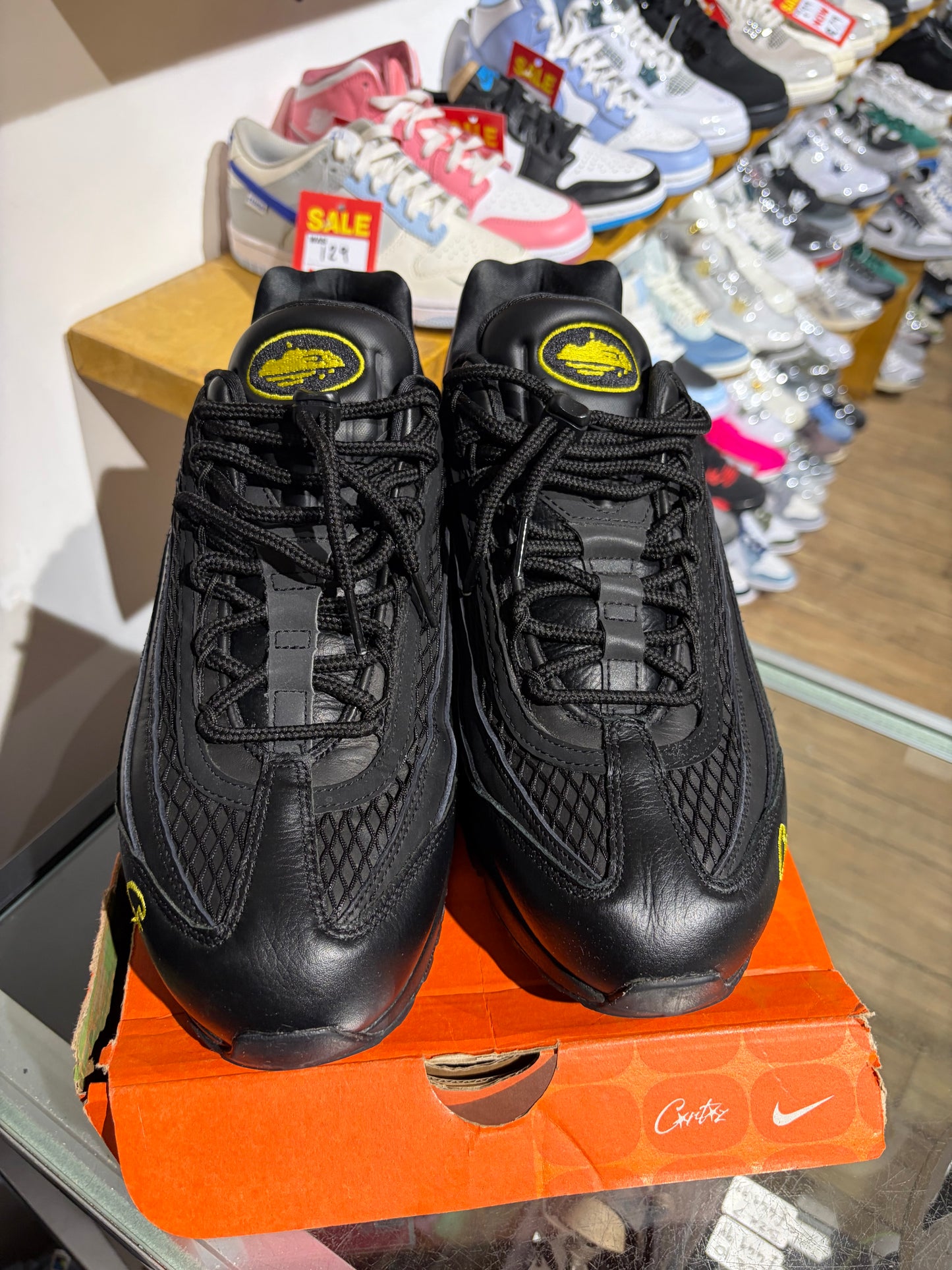 Nike Air Max 95 Corteiz Honey Black UK 11.5