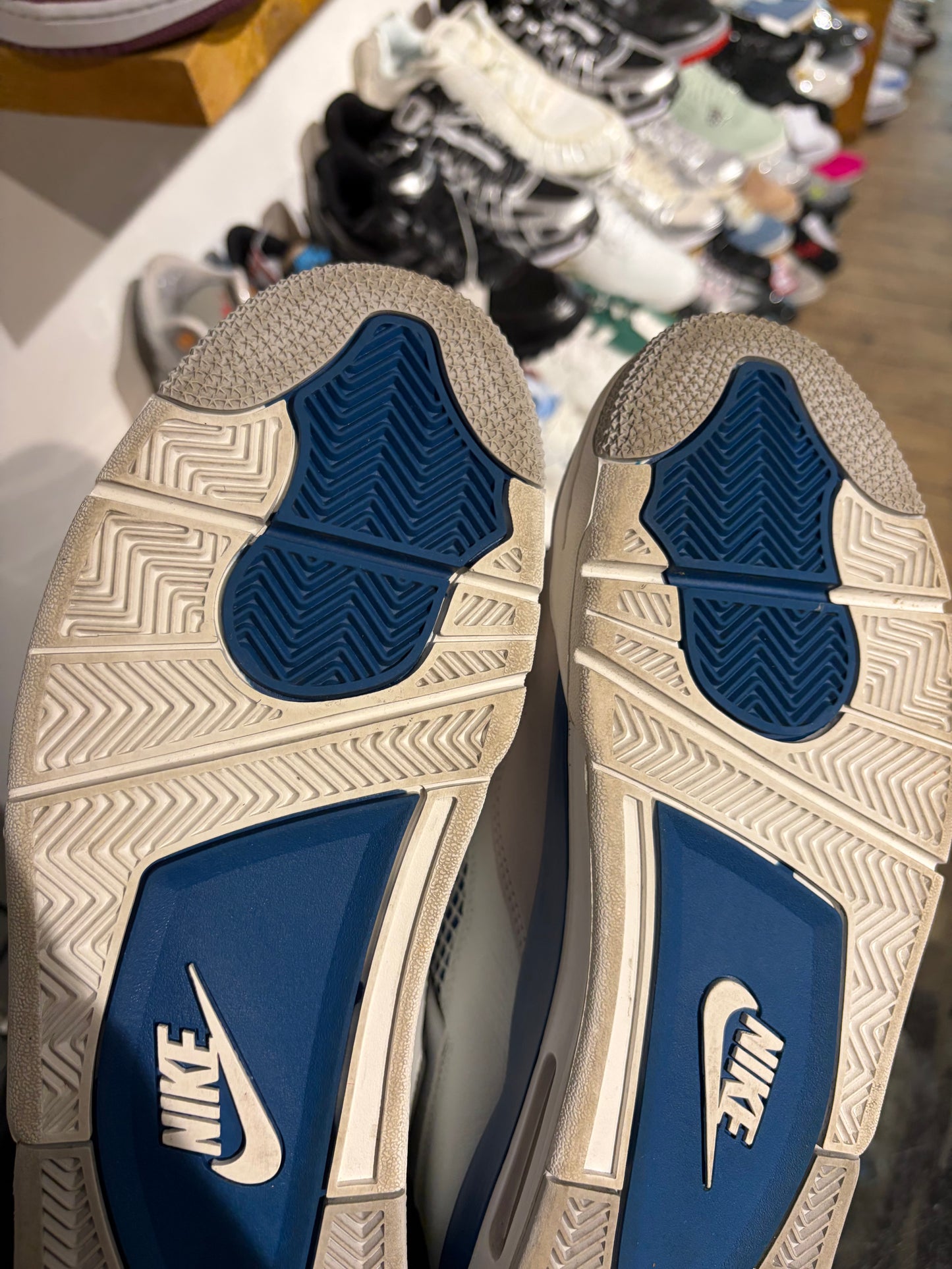 Jordan 4 Military Blue UK 9