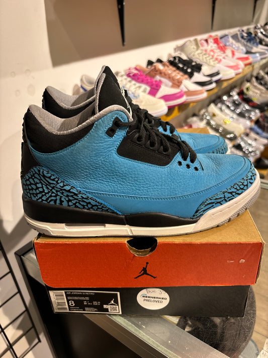 Jordan 3 Powder Blue UK 7.5