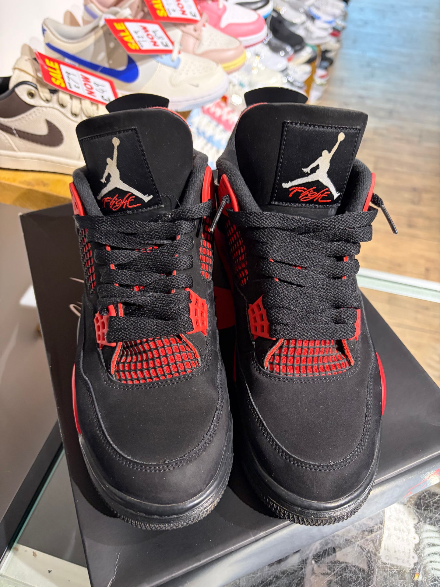 Air Jordan 4 Red Thunder UK 8.5