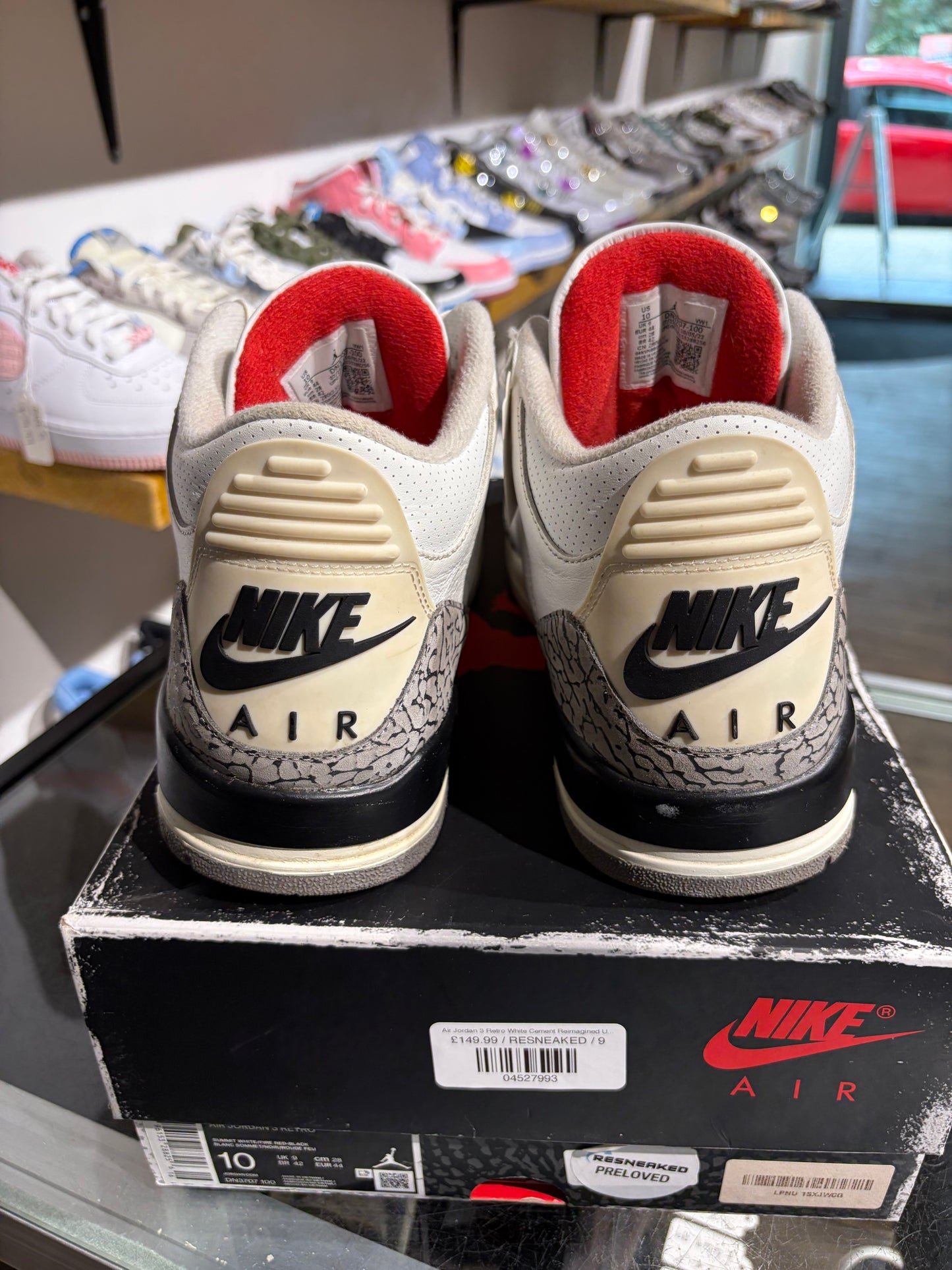 Air Jordan 3 Retro White Cement Reimagined UK 9