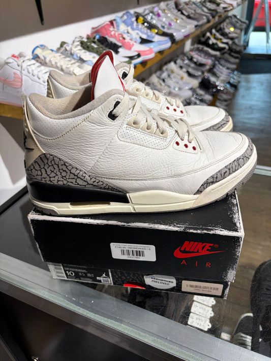 Air Jordan 3 Retro White Cement Reimagined UK 9