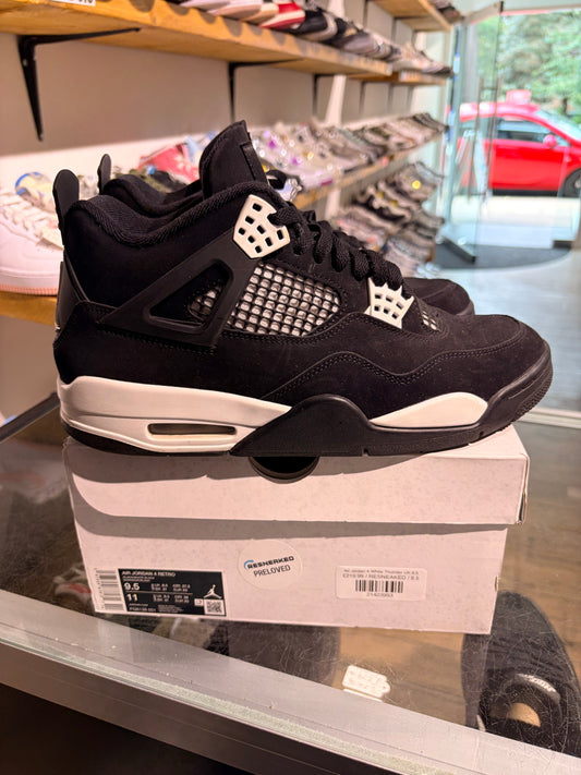 Air Jordan 4 White Thunder UK 8.5