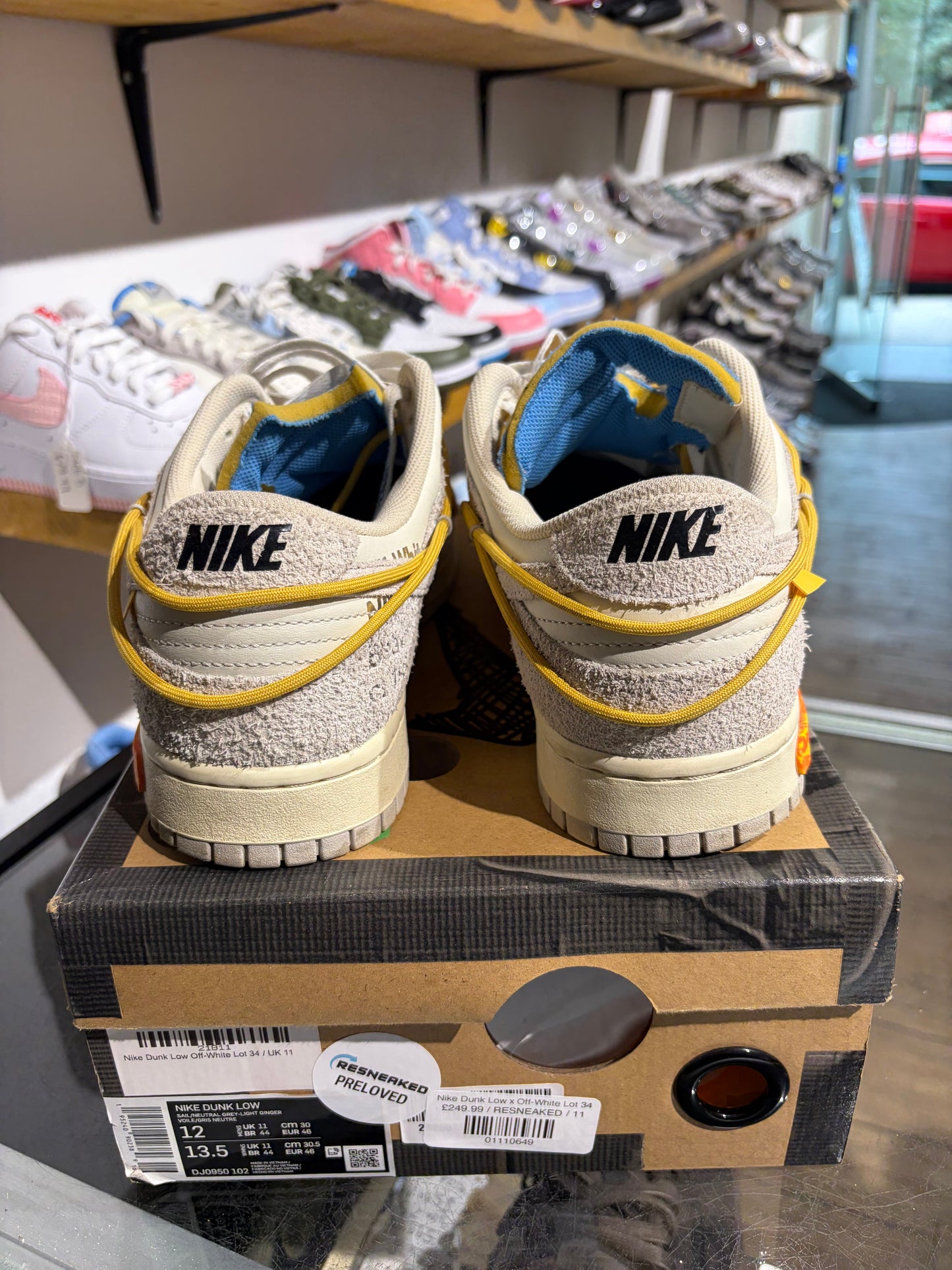 Nike Dunk Low x Off-White Lot 34