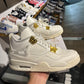 Nike Air Jordan 4 Metallic Gold (W) UK 8