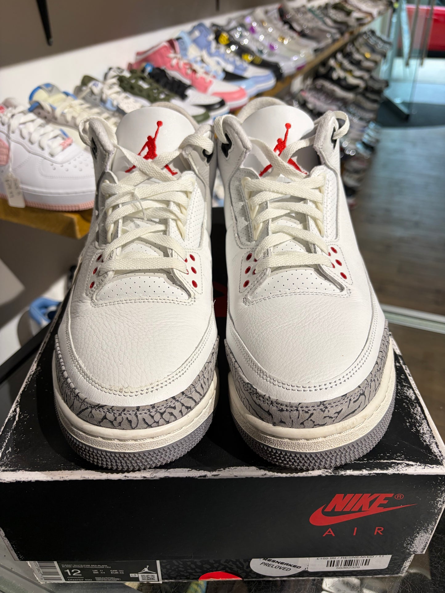 Air Jordan 3 White Cement Reimagined UK 11