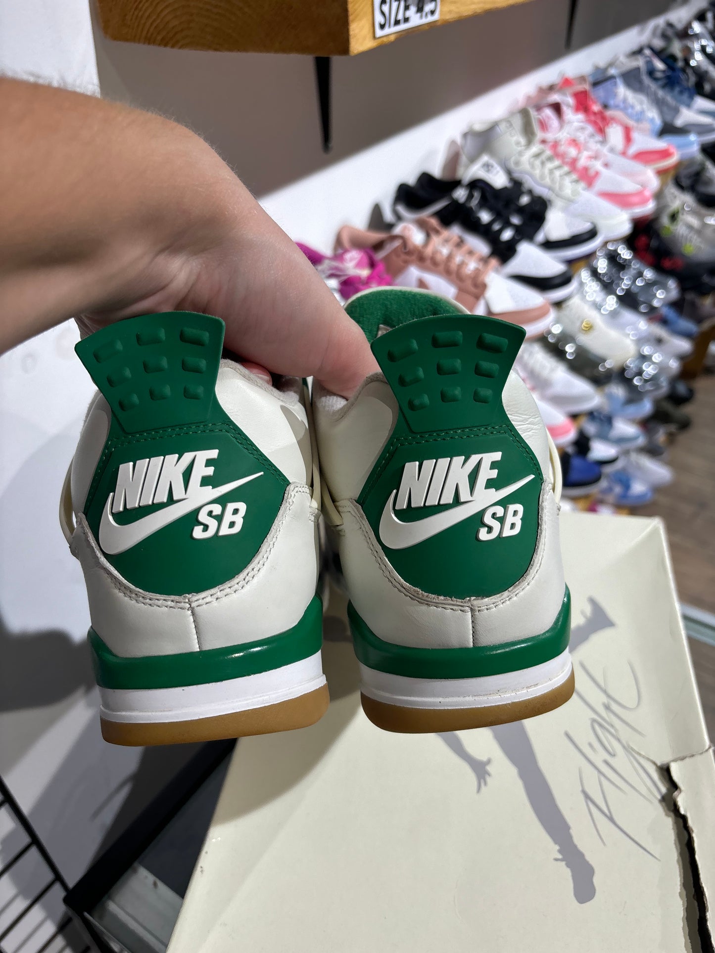 Air Jordan 4 Pine Green SB UK 8