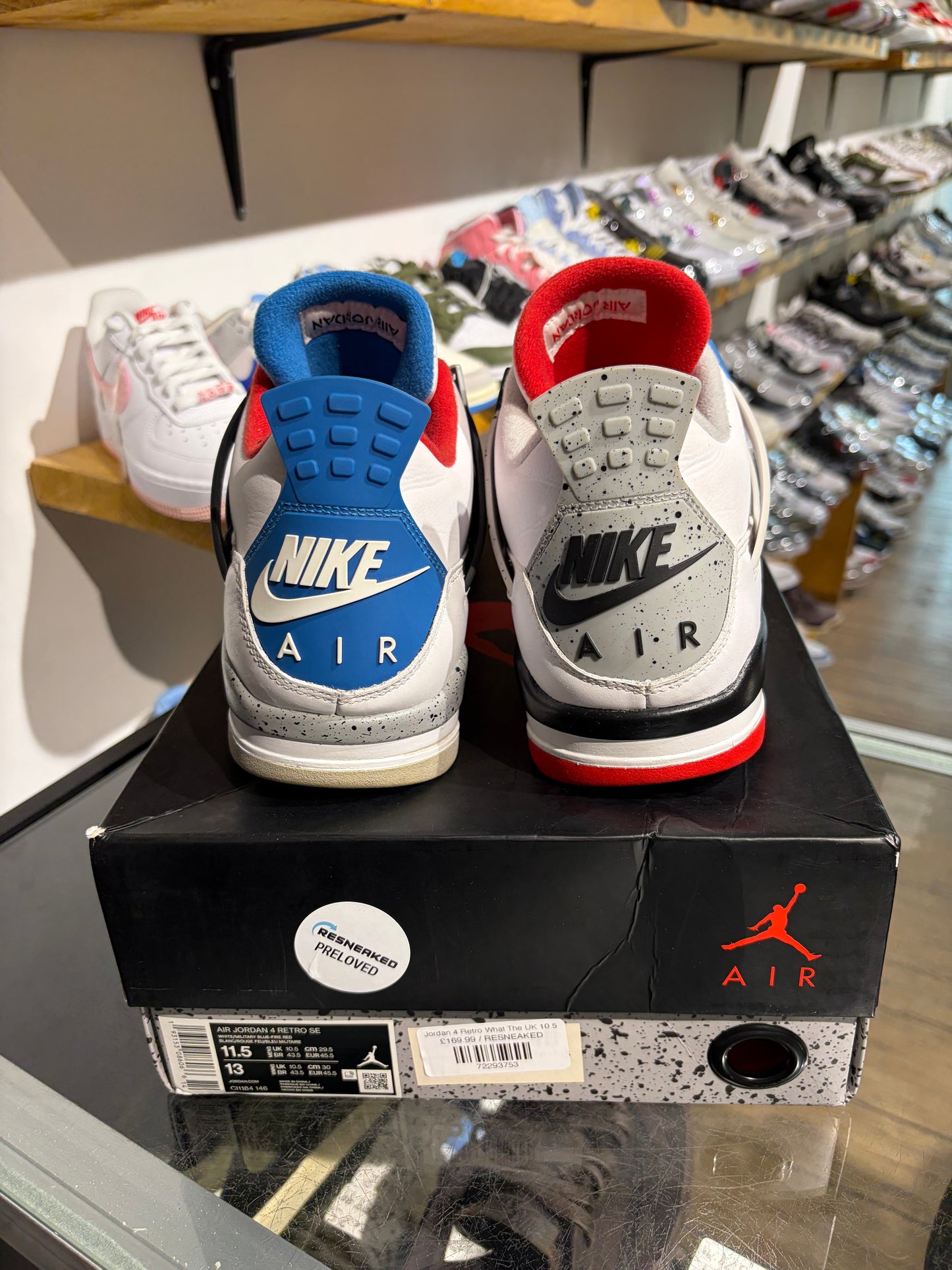 Jordan 4 Retro What The UK 10.5