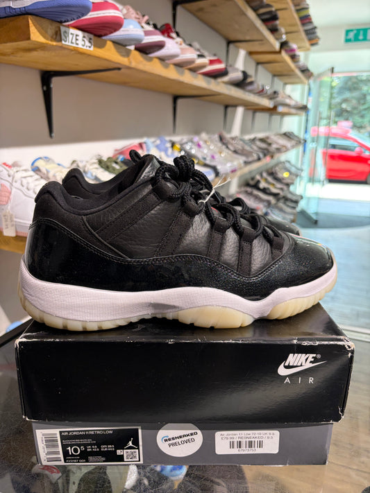 Air Jordan 11 Low 72-10 UK 9.5