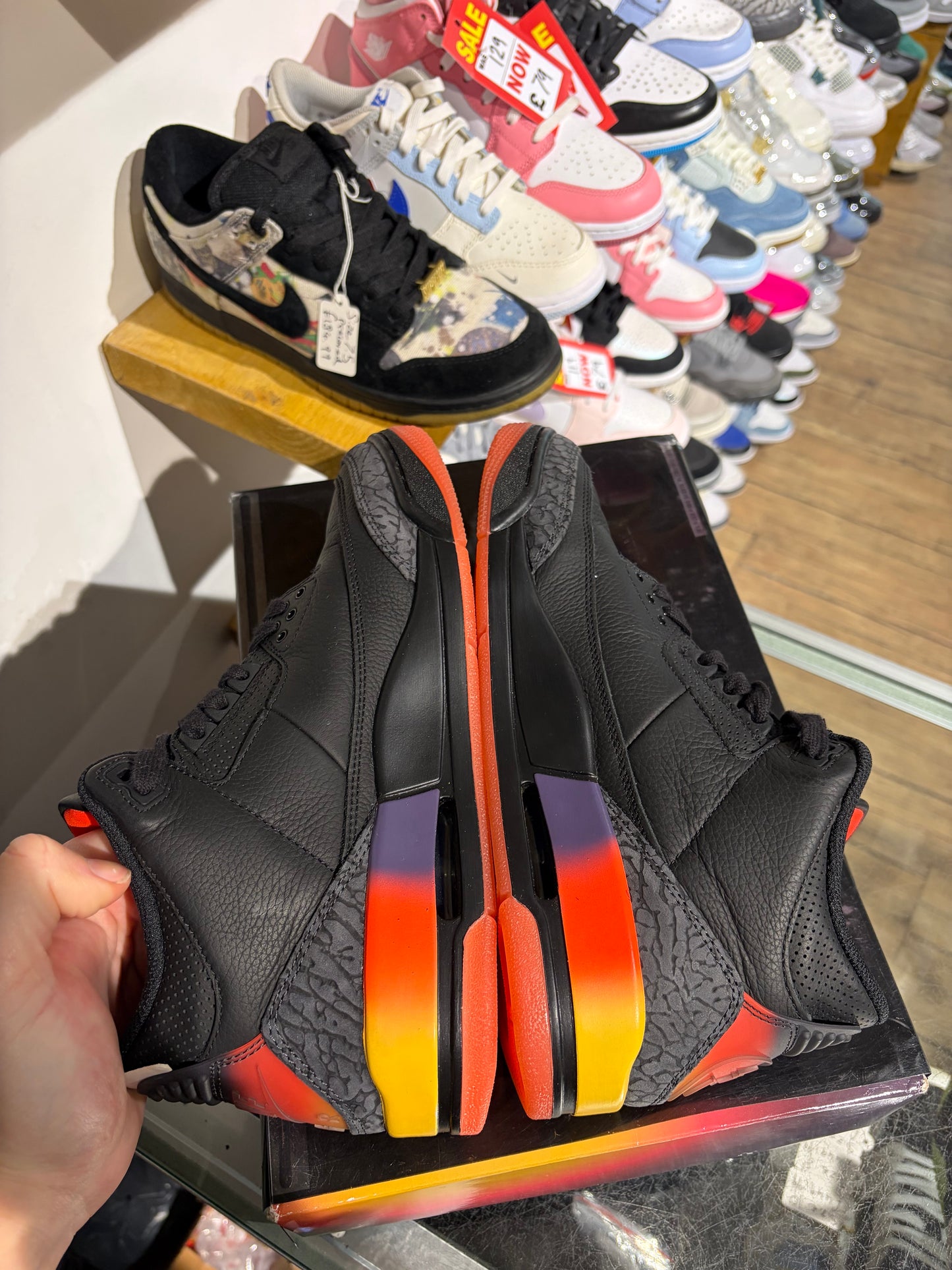 Air Jordan 3 x J Balvin Rio UK 7.5