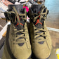 Air Jordan 6 x Travis Scott Medium Olive UK 8