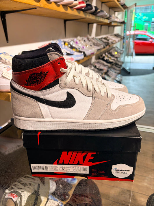 Jordan 1 High Light Smoke Grey UK 8.5