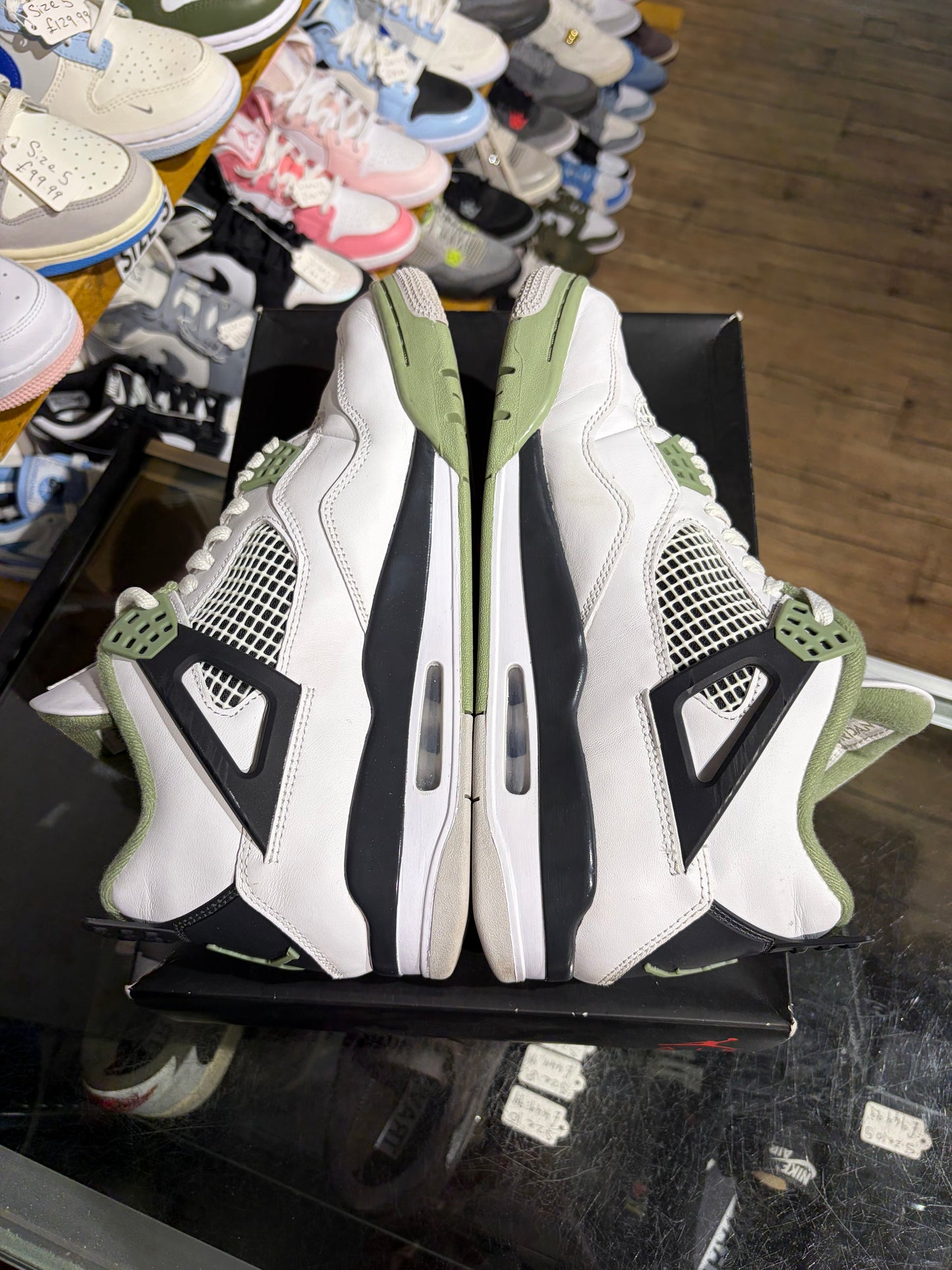 Air Jordan 4 Seafoam (W) UK 9