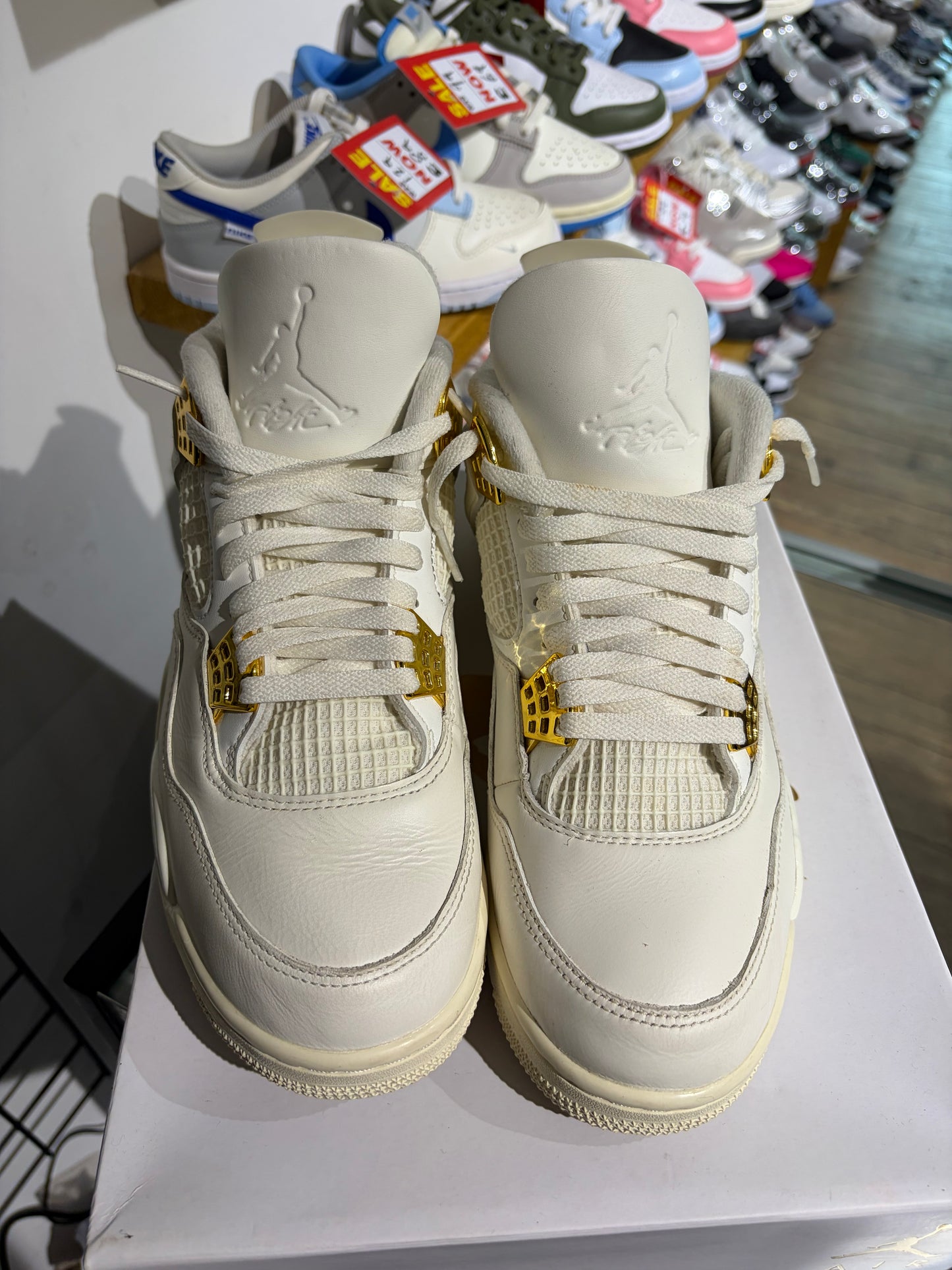 Air Jordan 4 Metallic Gold (W) UK 9