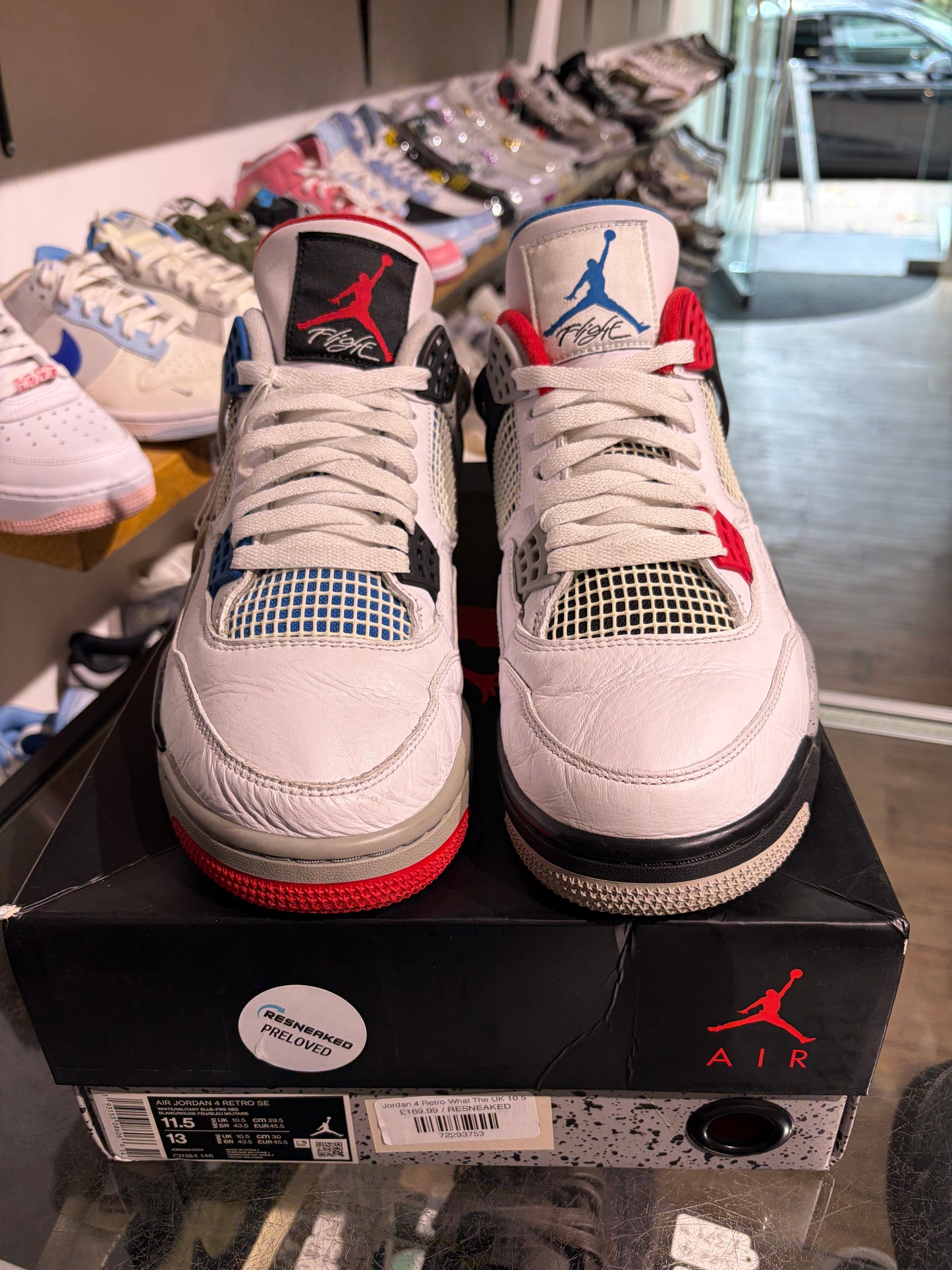 Jordan 4 Retro What The UK 10.5