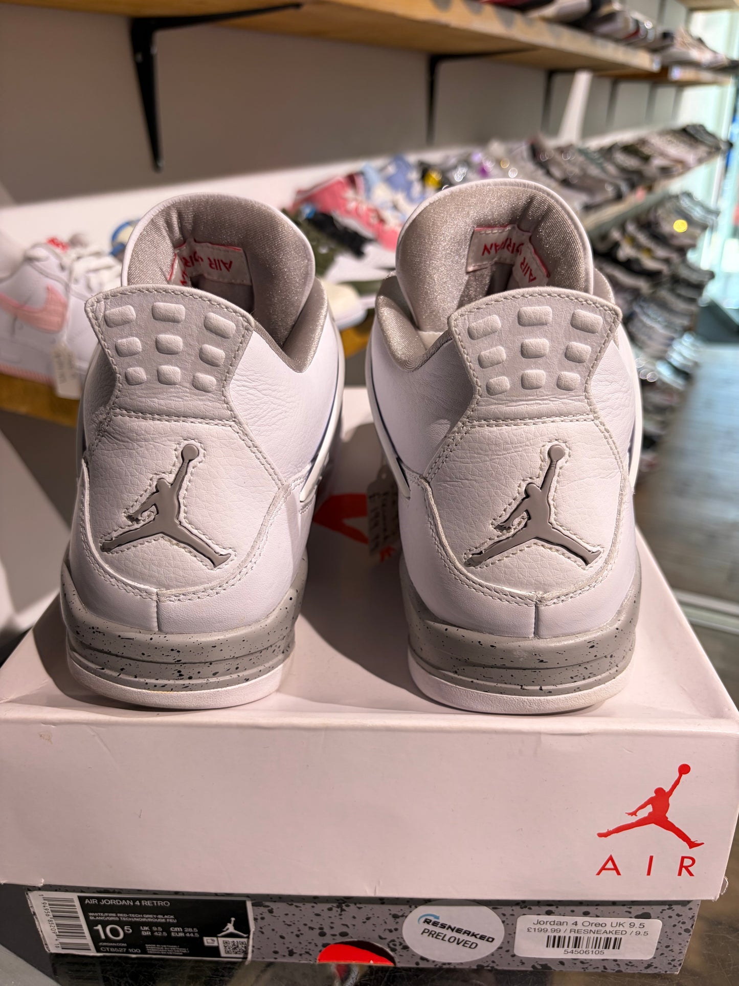 Jordan 4 Oreo UK 9.5