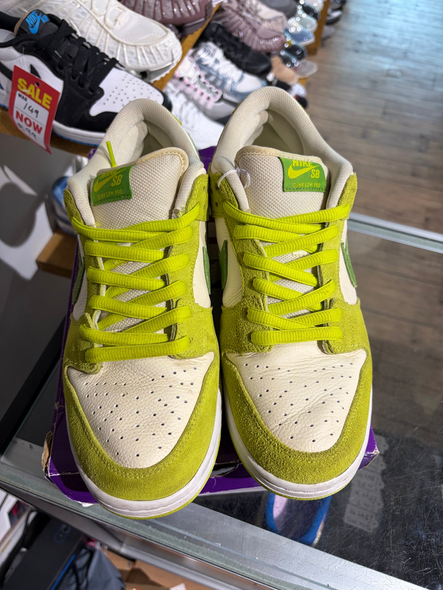 SB Dunk Low Sour Apple UK 11
