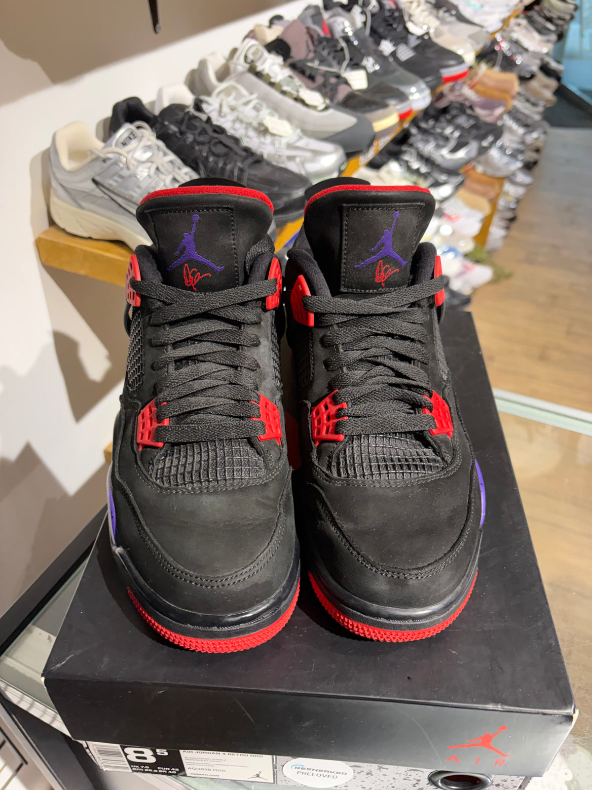 Jordan 4 Raptor OVO UK 7.5 #387