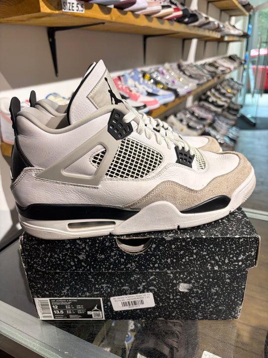 Air Jordan 4 Military Black UK 11