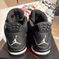 Jordan 4 Black Canvas UK 10.5