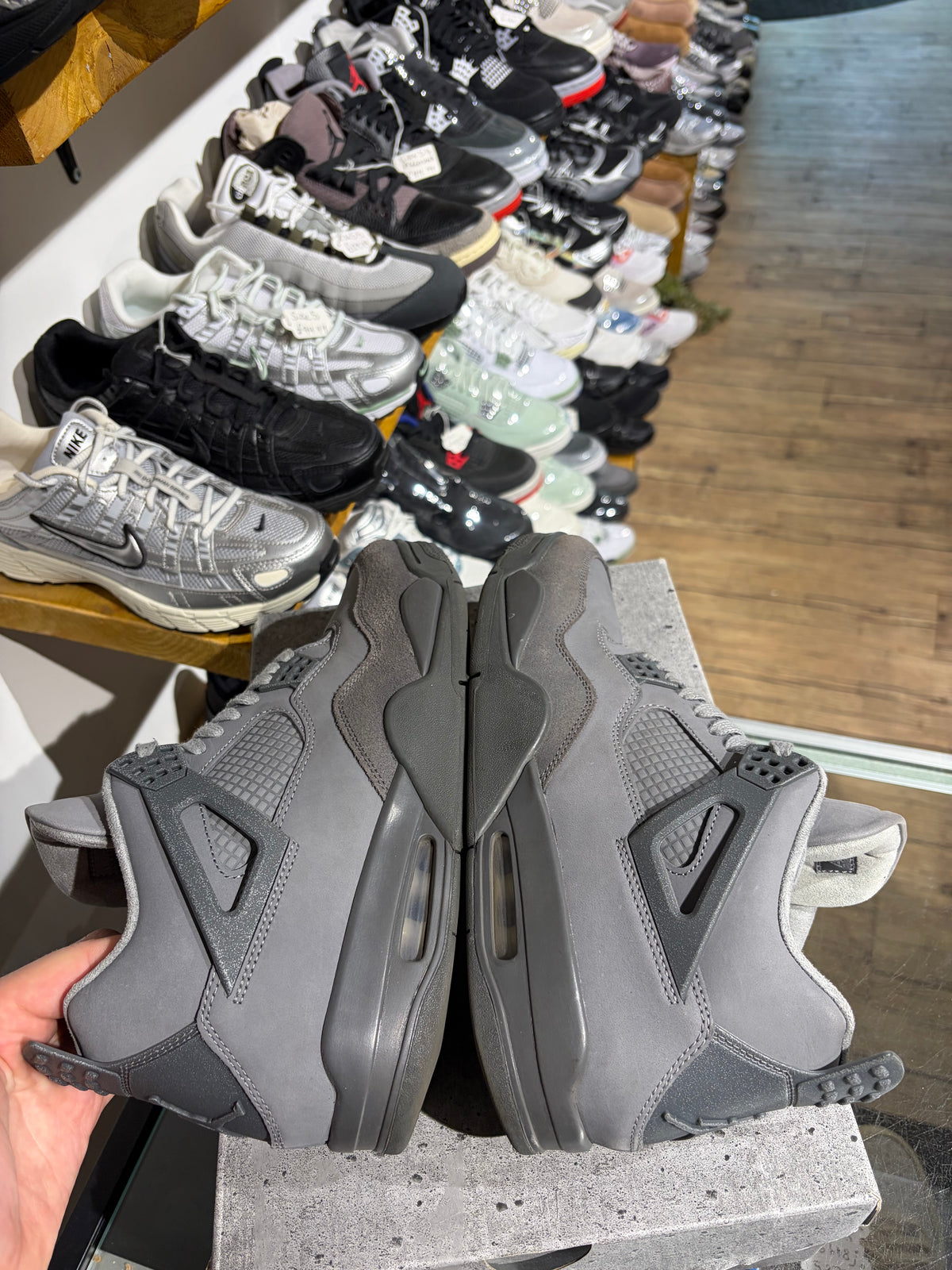 Jordan 4 Wet Cement UK 10 #383