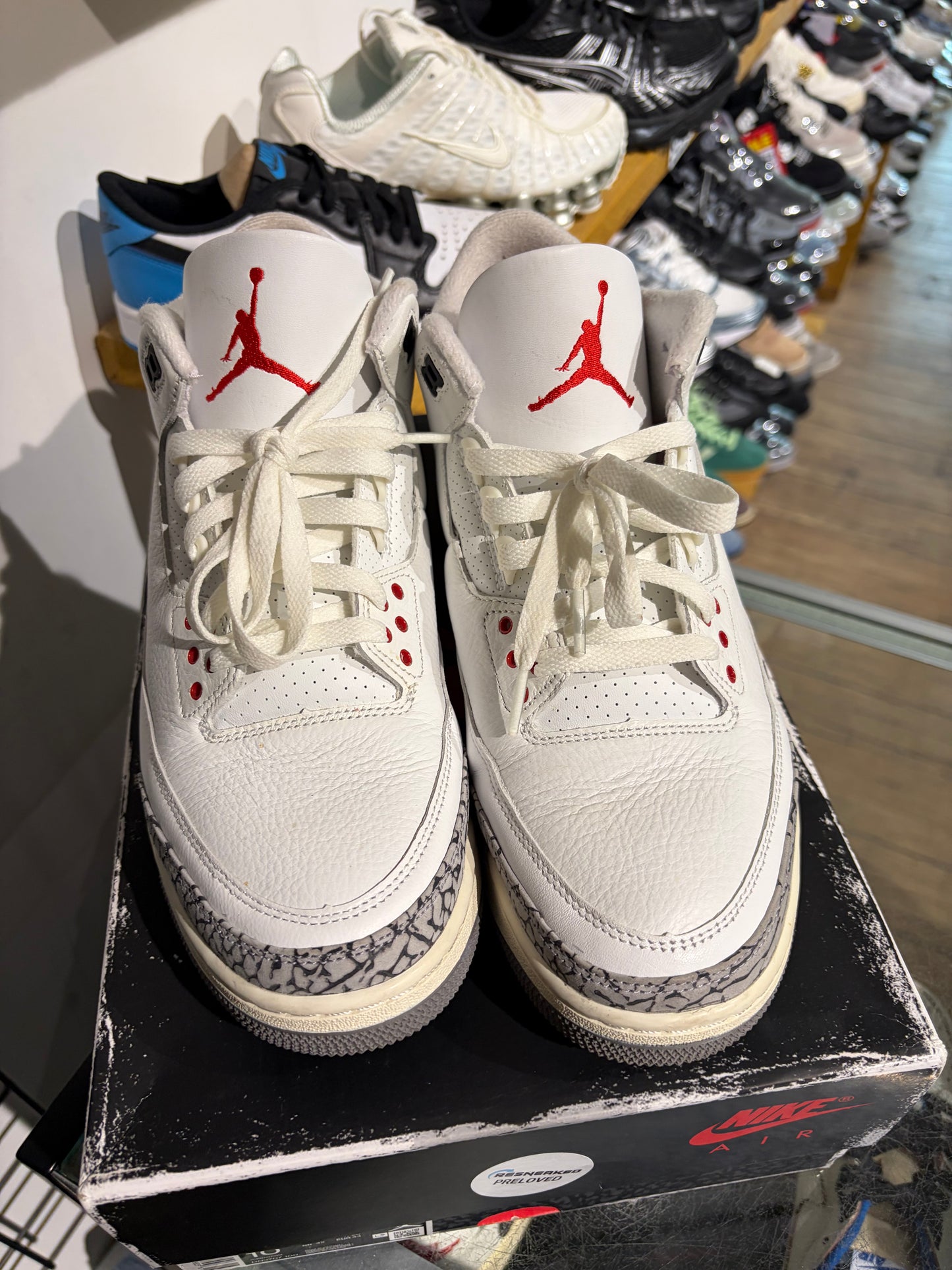 Jordan 3 White Cement Reimagined UK 9