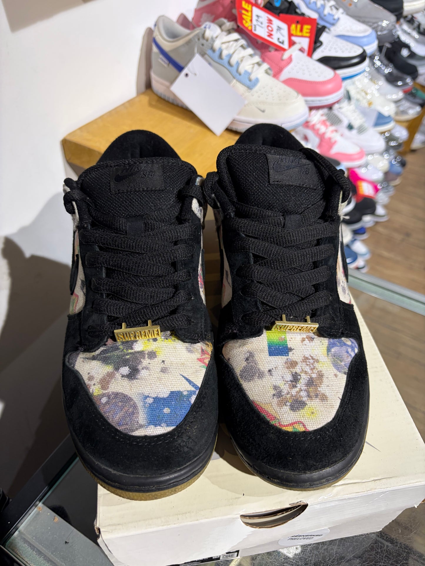 Nike SB Dunk Low x Supreme Rammellzee UK 7.5