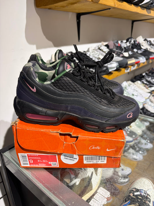 Nike AM95 Corteiz Pink Beam UK 8 #379