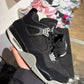Jordan 4 Black Canvas UK 10.5
