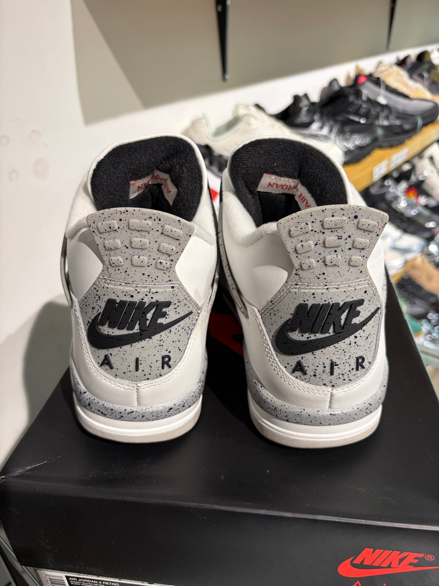 Jordan 4 White Cement UK 10