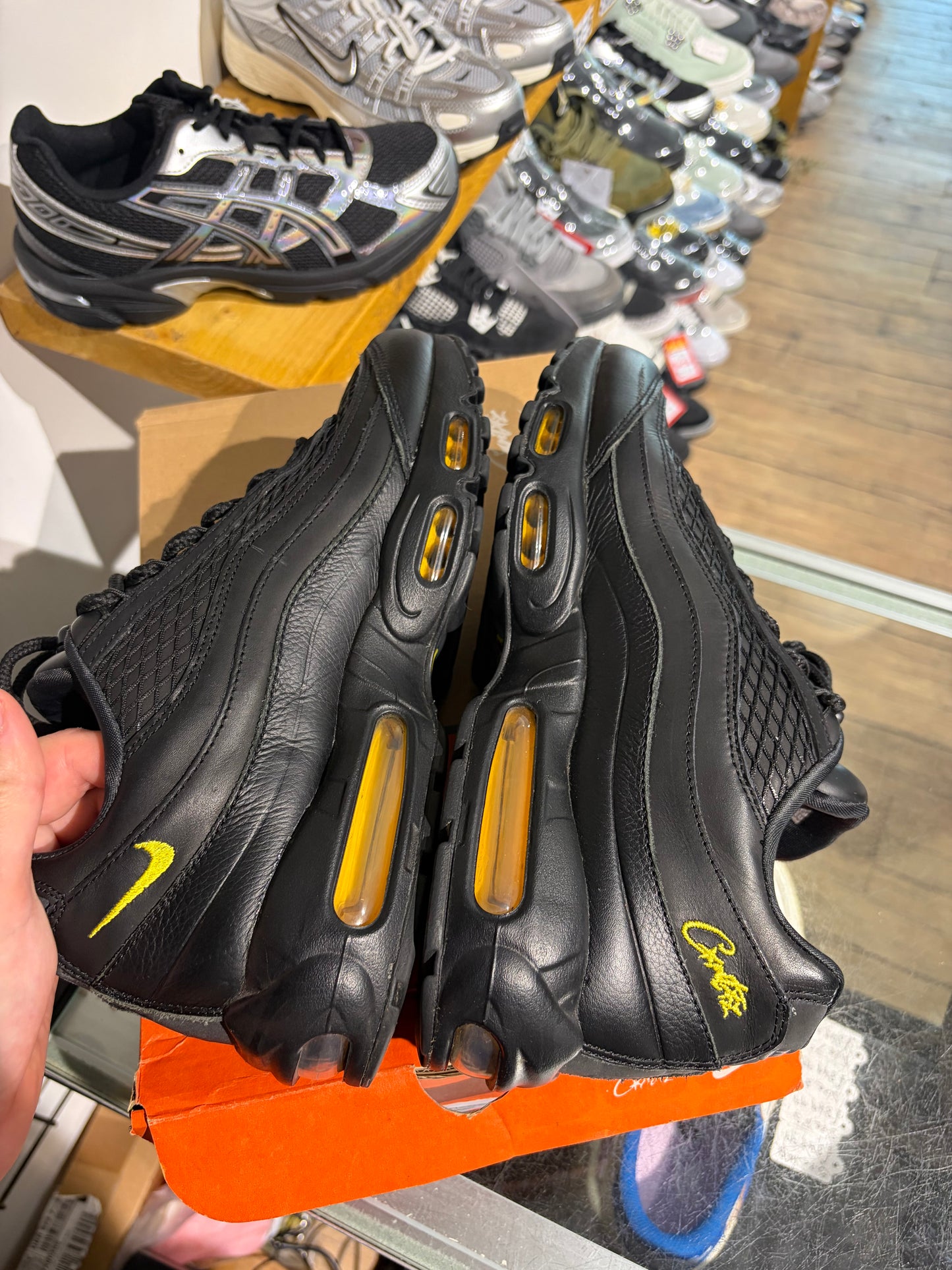 Air Max 95 Corteiz Honey Black UK 9.5 #226
