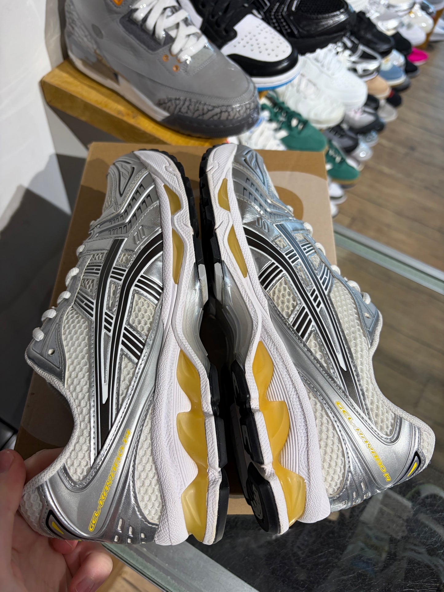 Asics Gel-Kayano 14 Tai-Chi Yellow UK 8.5