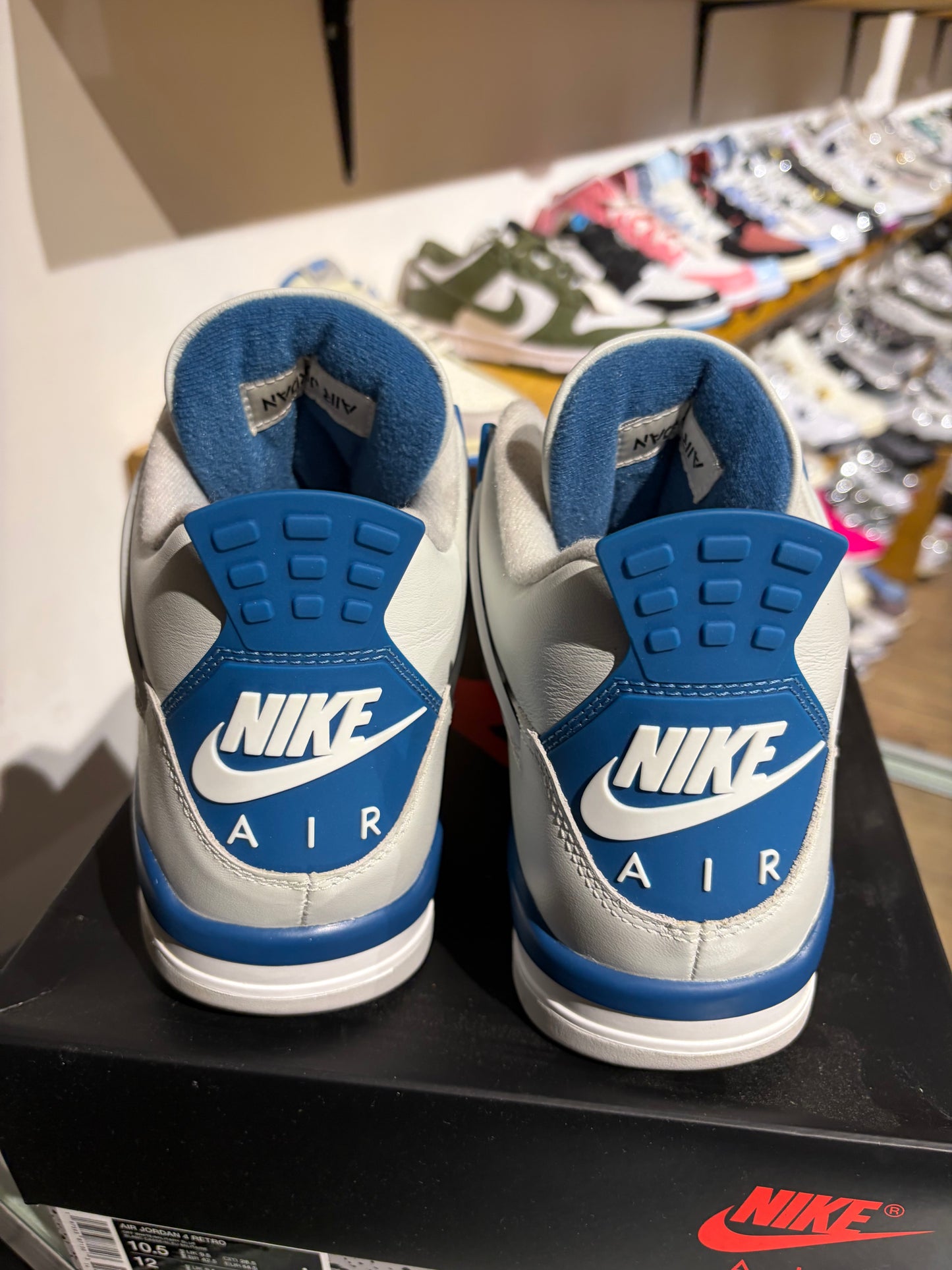 Air Jordan 4 Military Blue UK 9.5