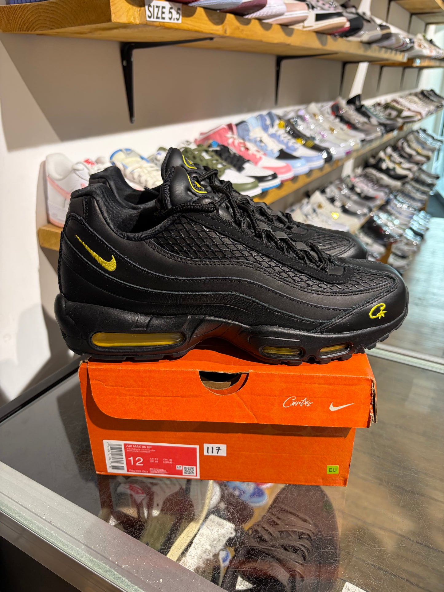 Air Max 95 Corteiz Honey Black UK 11