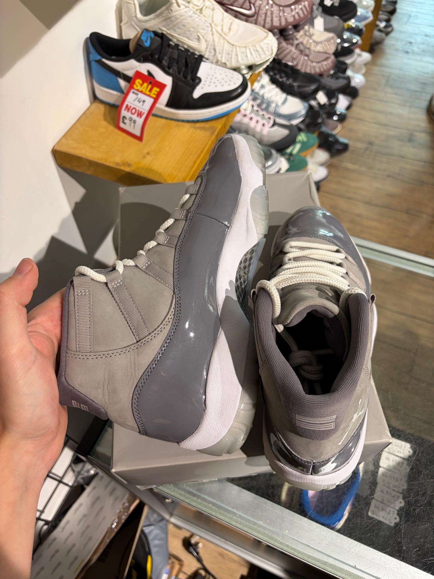 Jordan 11 Cool Grey UK 9.5 #134