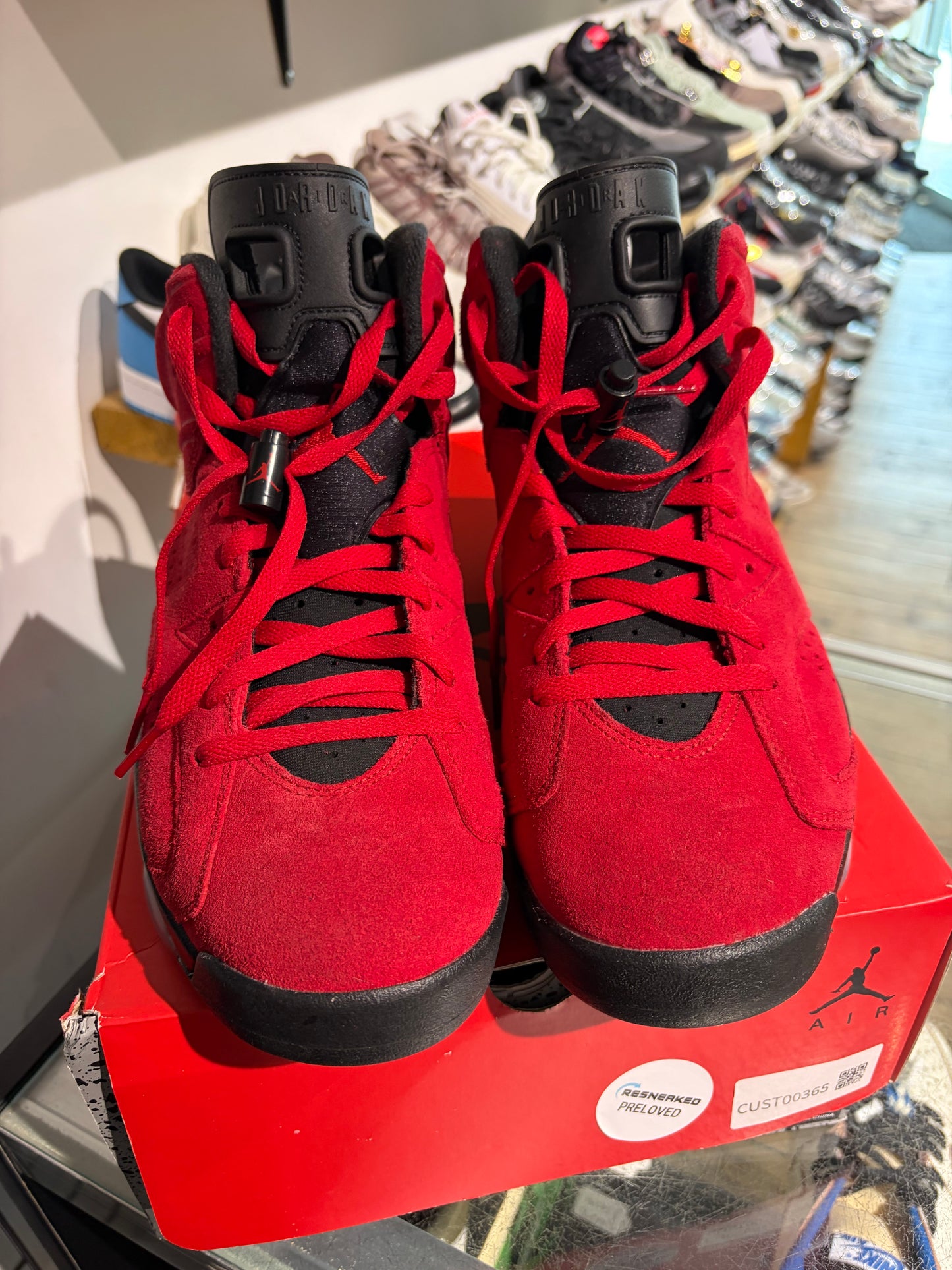 Jordan 6 Torro Bravo UK 9 #25