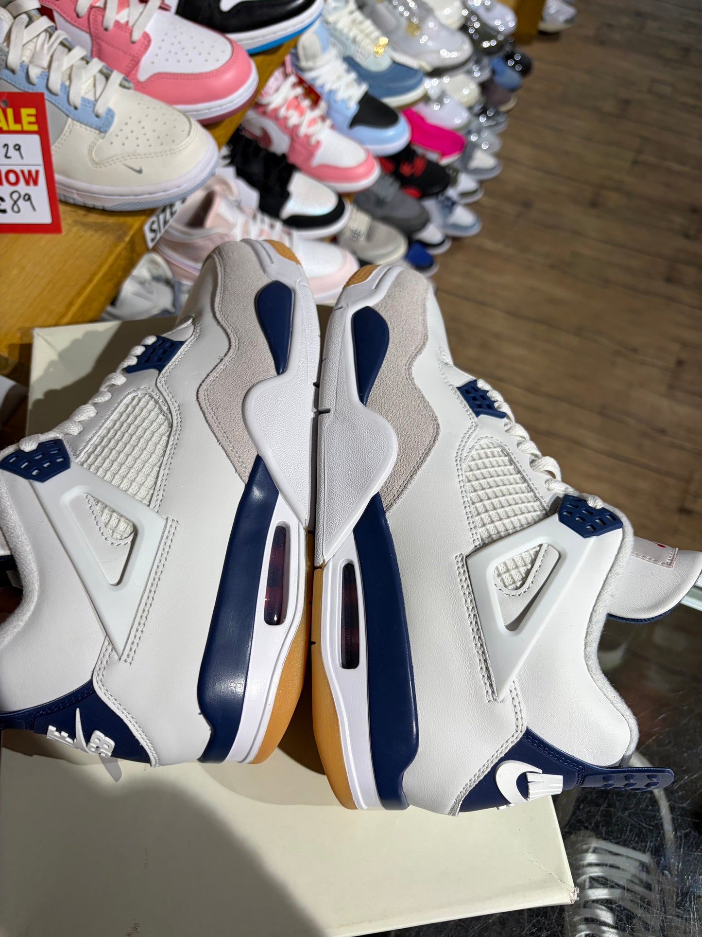 Jordan 4 Navy SB UK 8.5