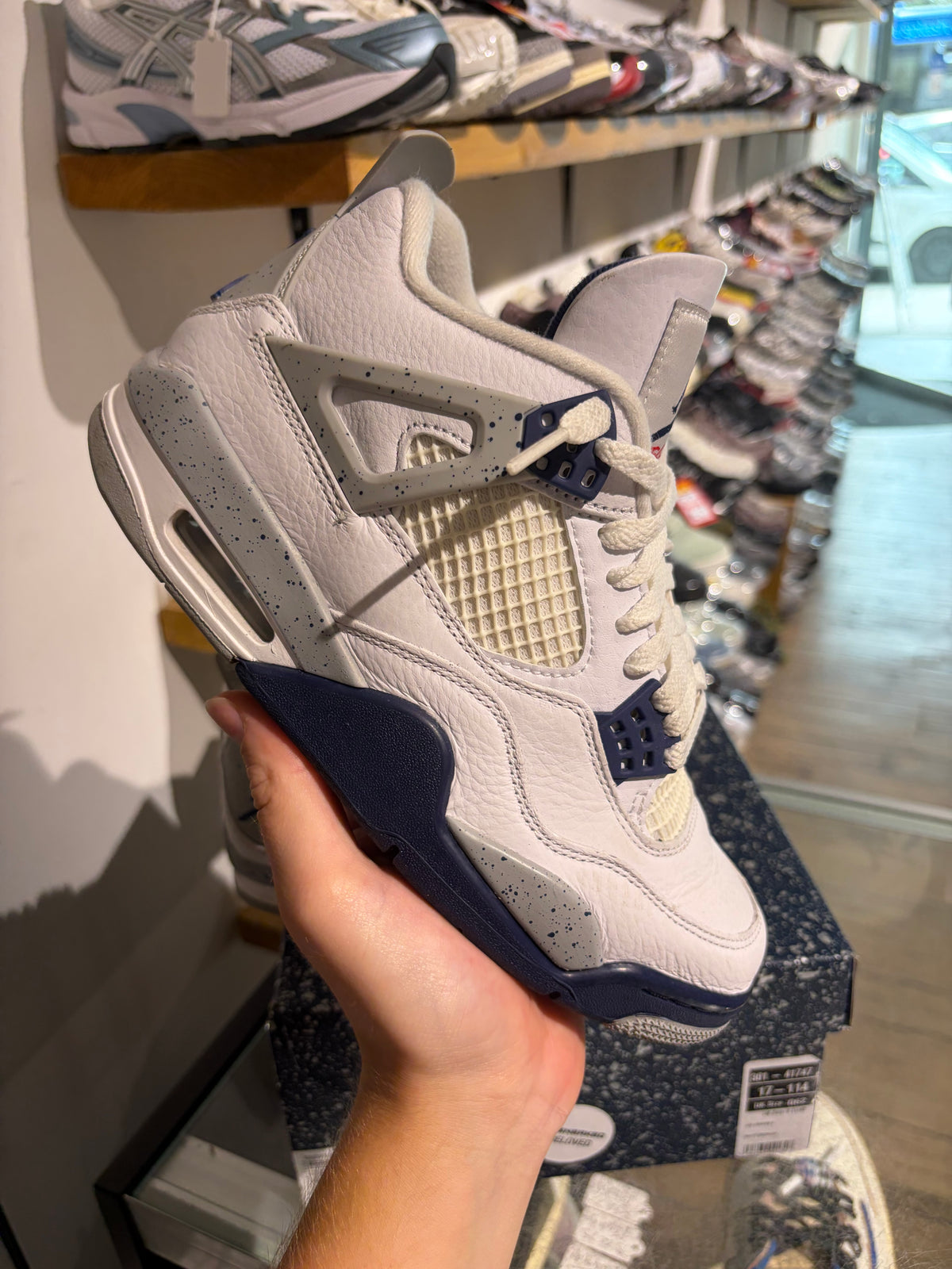 Jordan 4 Midnight Navy UK 6 #178