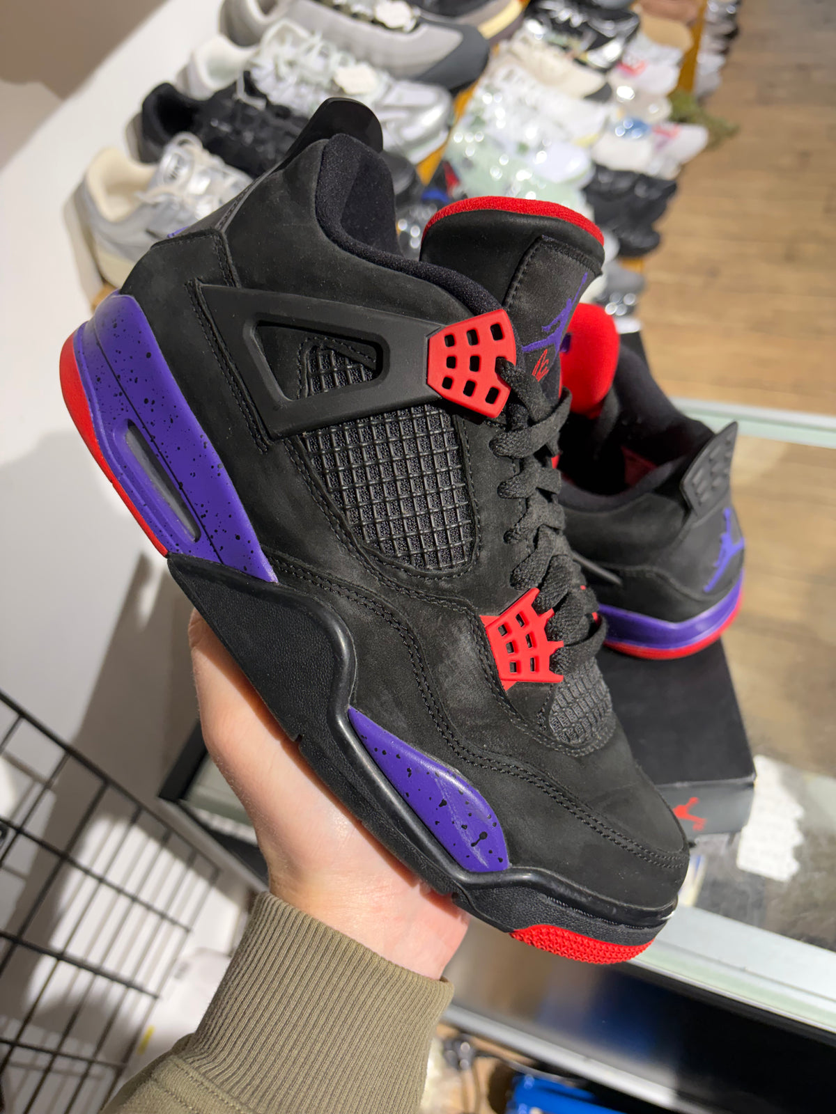 Jordan 4 Raptor OVO UK 7.5 #387