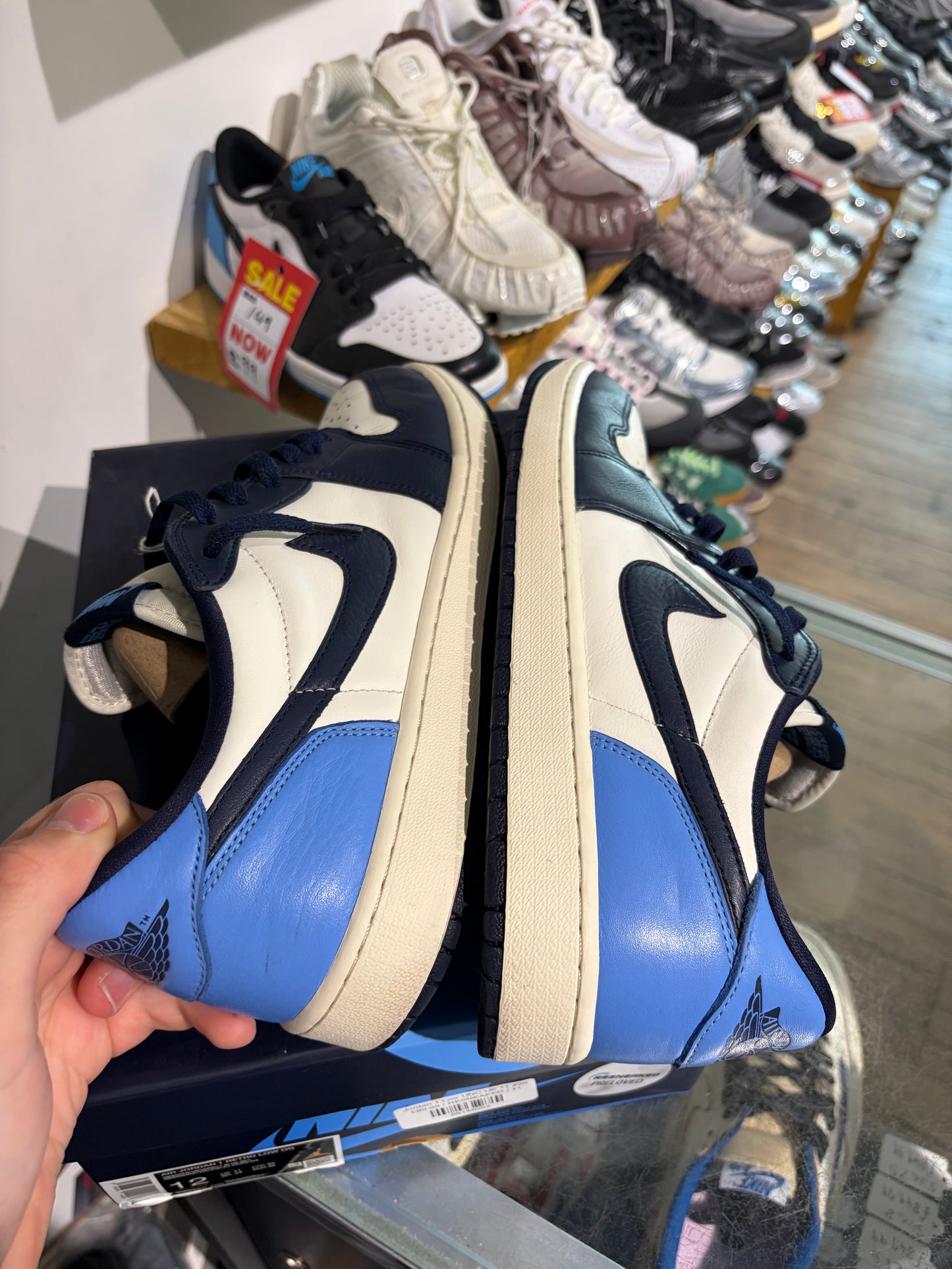 Jordan 1 Low UNC UK 11 #99