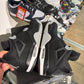 Jordan 4 Black Canvas UK 7.5 #29
