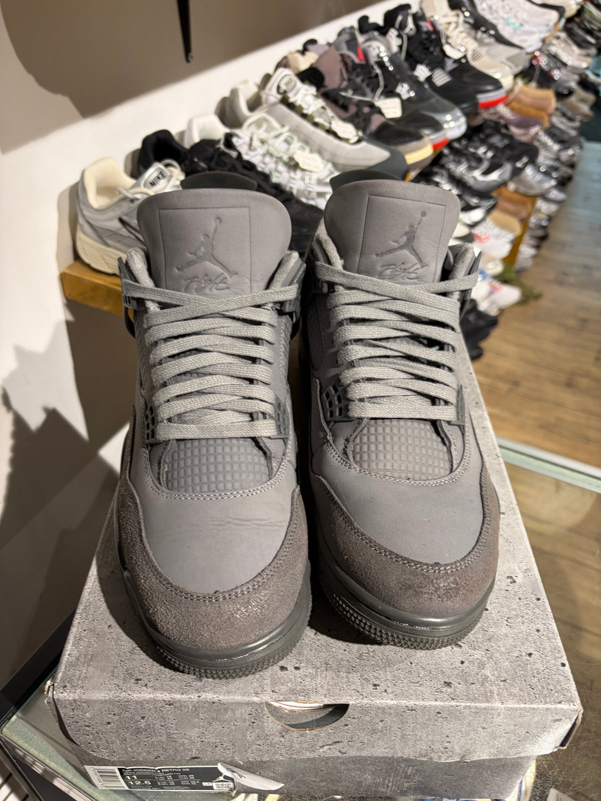 Jordan 4 Wet Cement UK 10 #383